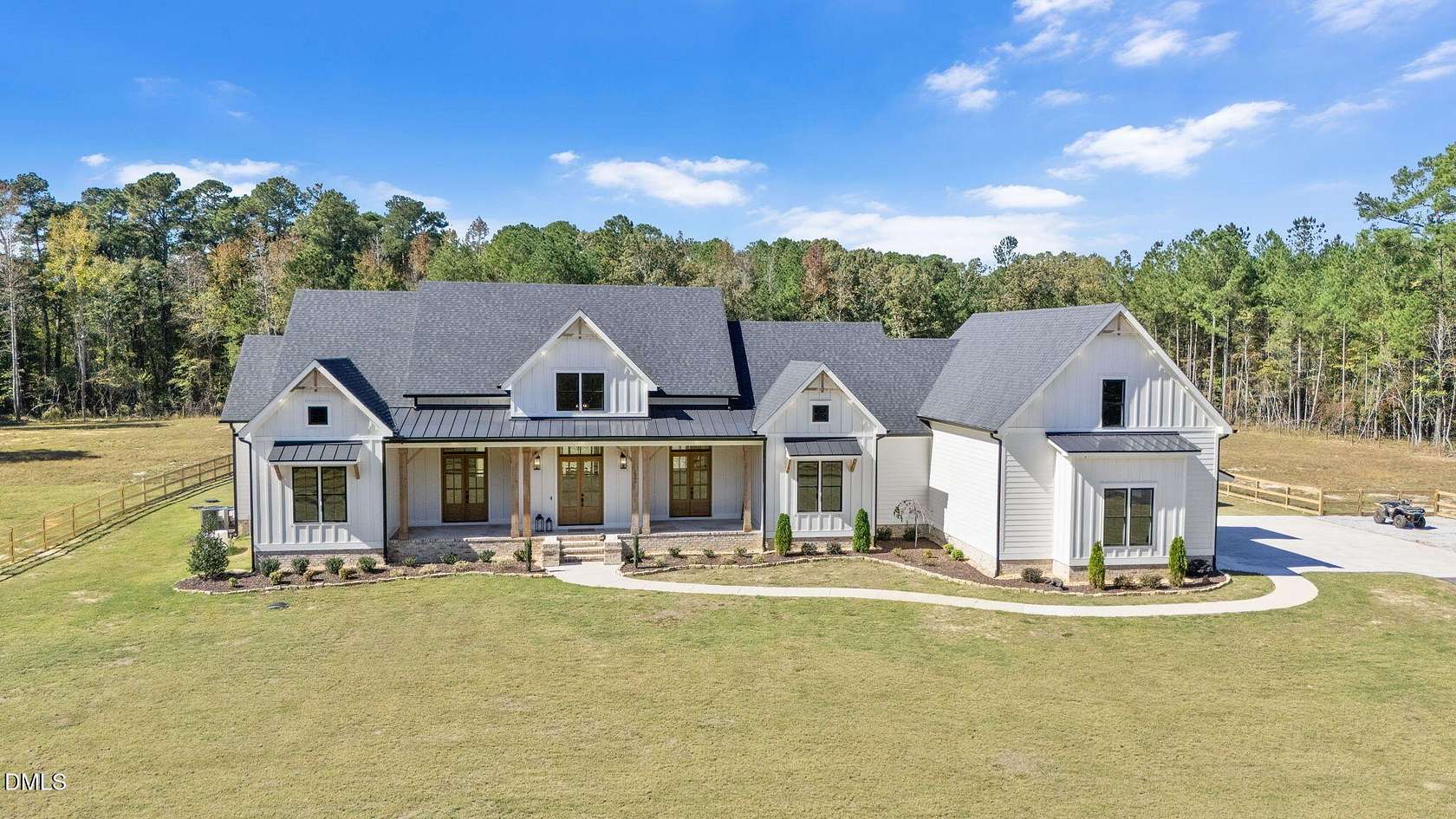 17.5 Acres of Land with Home for Sale in Smithfield, North Carolina