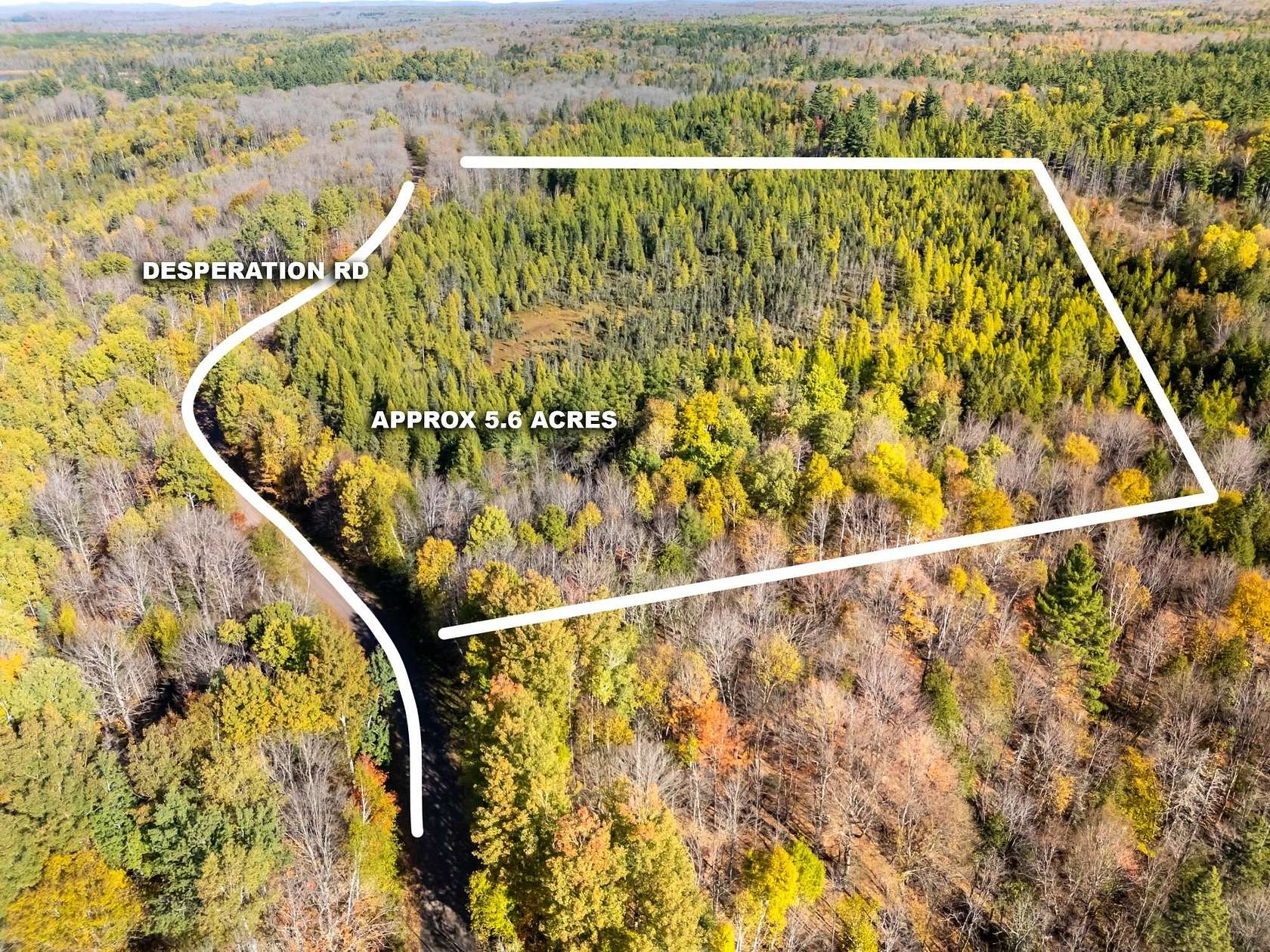 5.6 Acres of Land for Sale in Oma Town, Wisconsin