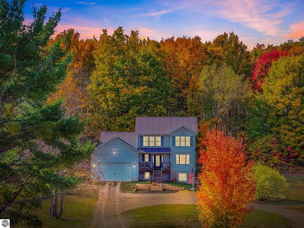 10 Acres of Land with Home for Sale in Fife Lake, Michigan