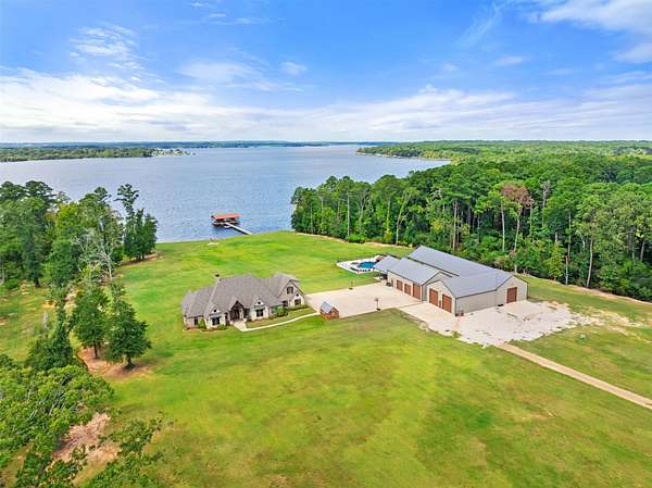 72 Acres of Recreational Land with Home for Sale in Bullard, Texas