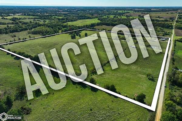 39 Acres of Agricultural Land with Home for Sale in Marceline, Missouri