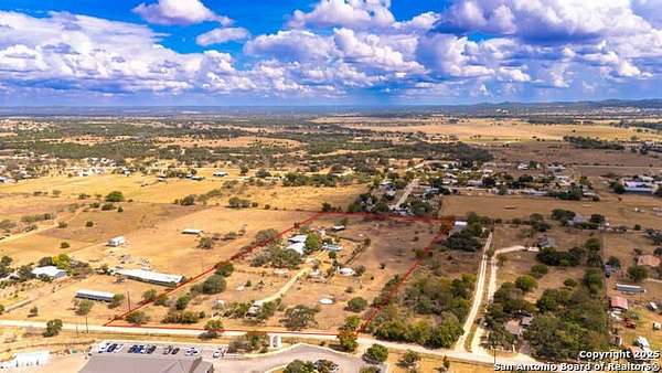 7.62 Acres of Residential Land with Home for Sale in Comfort, Texas