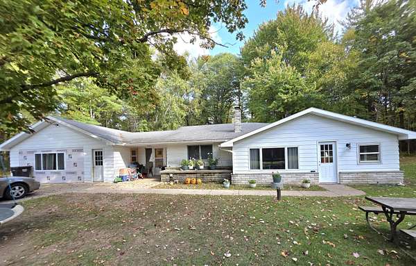 15 Acres of Land with Home for Sale in Harrisville, Michigan