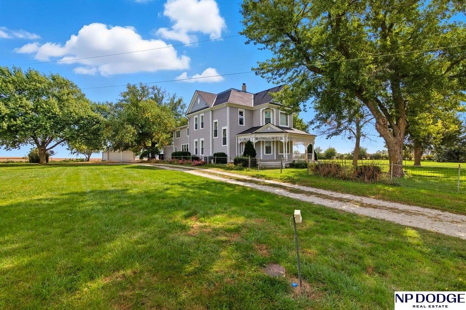 5.89 Acres of Residential Land with Home for Sale in Nickerson, Nebraska