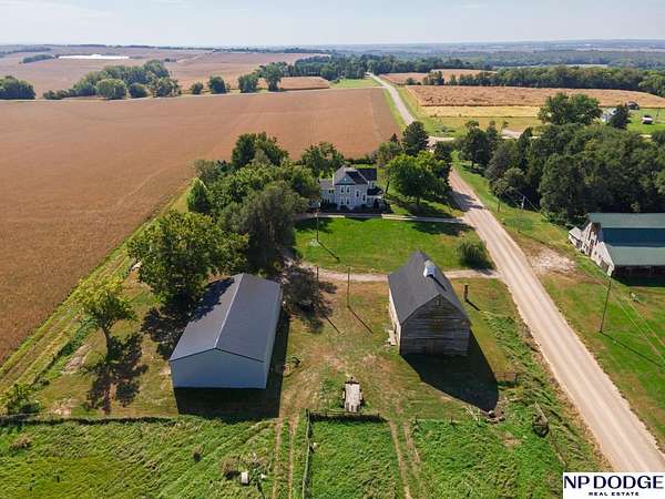 5.89 Acres of Residential Land with Home for Sale in Nickerson, Nebraska