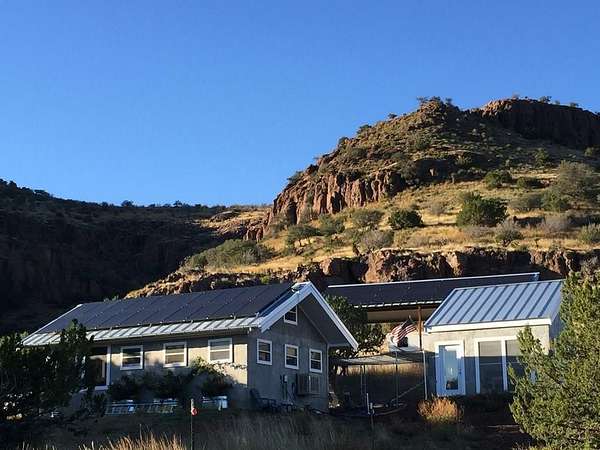 7.16 Acres of Residential Land with Home for Sale in Alpine, Texas