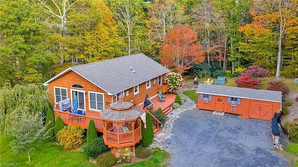 2 Acres of Residential Land with Home for Sale in Fleetwood, North Carolina