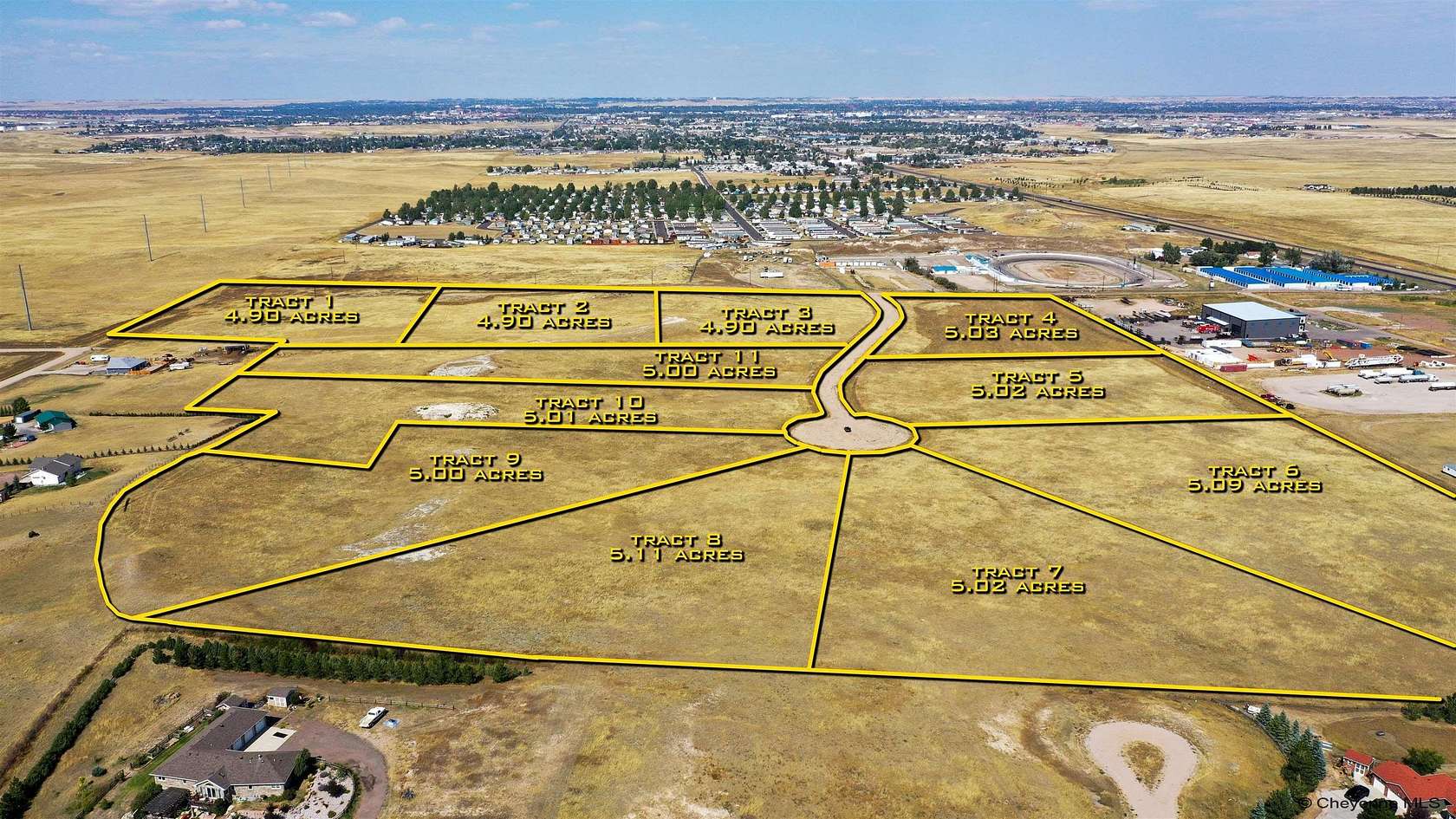 6 Acres of Commercial Land for Sale in Cheyenne, Wyoming