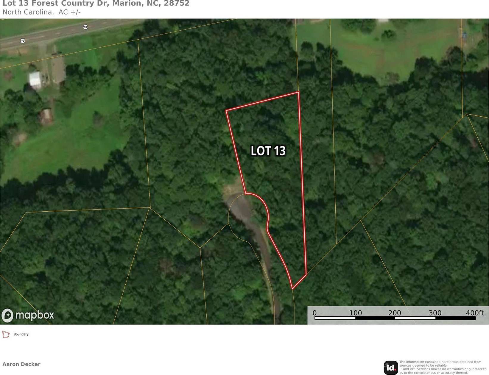 1.19 Acres of Residential Land for Sale in Marion, North Carolina