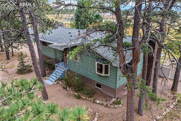 4.77 Acres of Residential Land with Home for Sale in Colorado Springs, Colorado