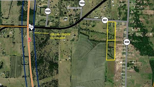 12.8 Acres of Improved Land for Sale in Farmersville, Texas