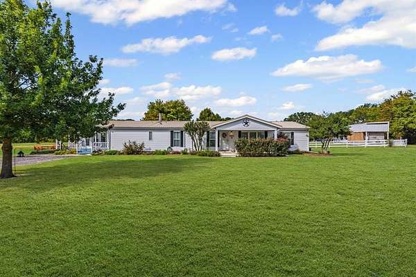 11.9 Acres of Land with Home for Sale in Campbell, Texas