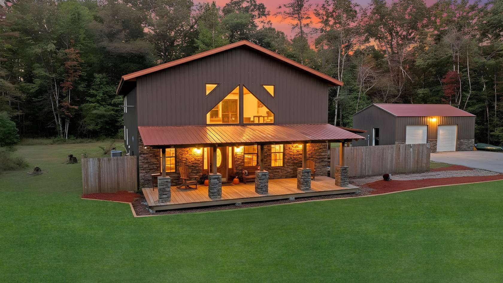 5.73 Acres of Land with Home for Sale in Estill Springs, Tennessee