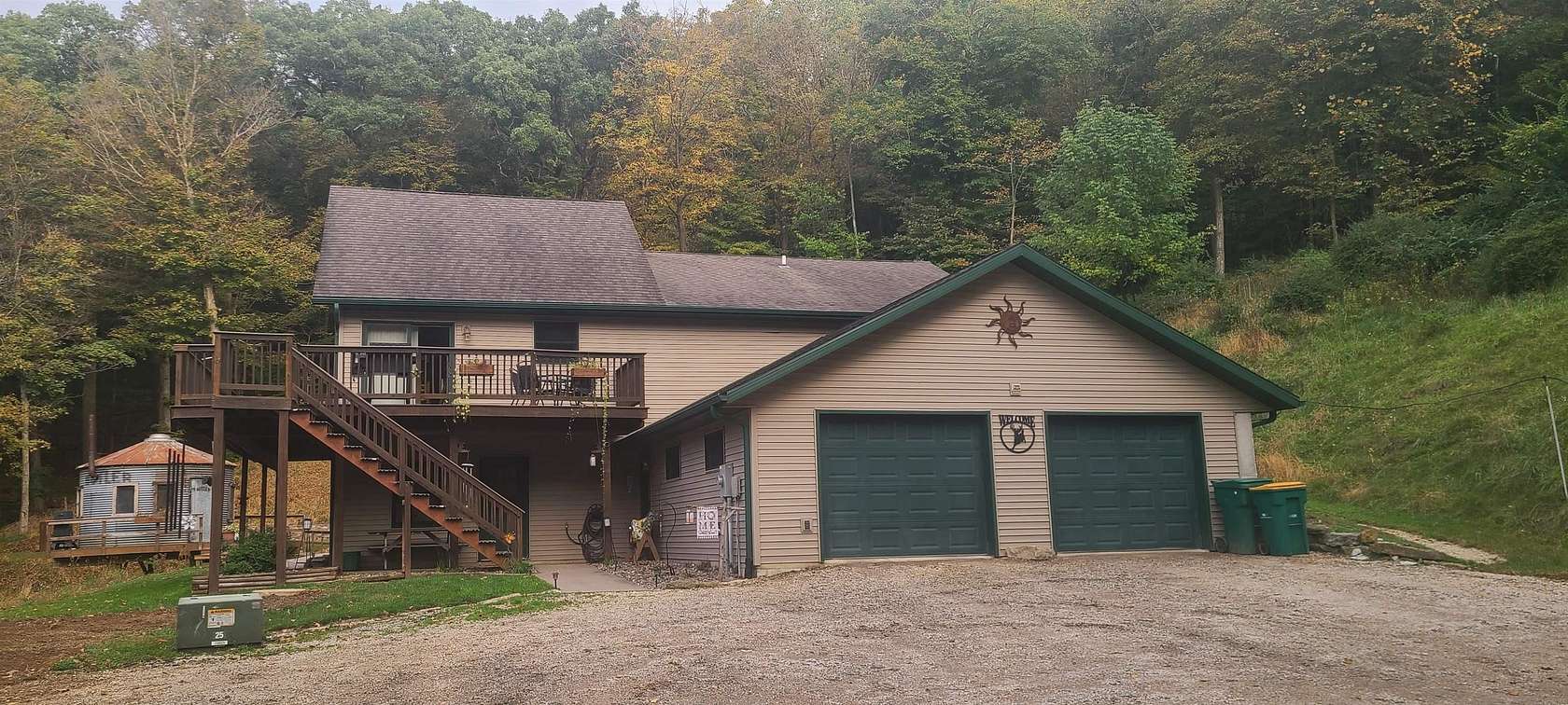 3.13 Acres of Residential Land with Home for Sale in Marquette, Iowa