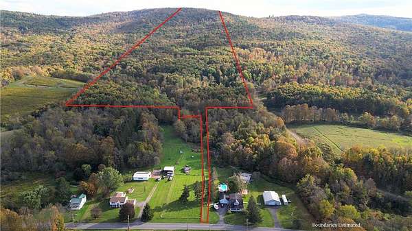 99.4 Acres of Recreational Land with Home for Sale in Oneonta, New York