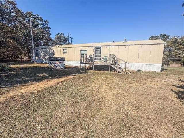 3.34 Acres of Residential Land with Home for Sale in Porum, Oklahoma