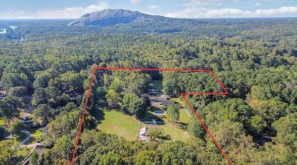 12 Acres of Land with Home for Sale in Stone Mountain, Georgia