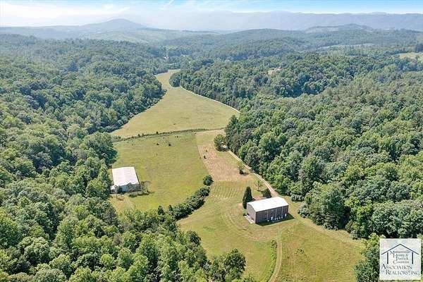 284 Acres of Land with Home for Sale in Ferrum, Virginia
