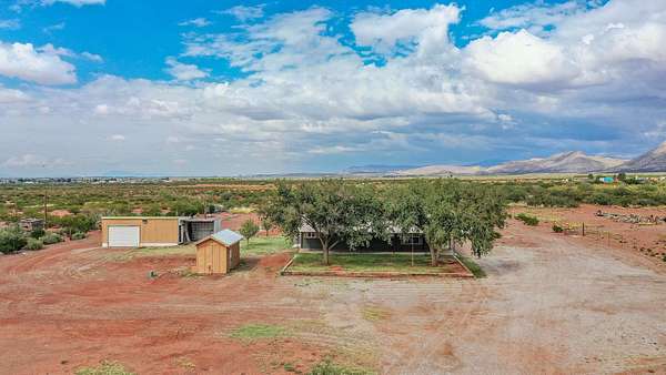3.3 Acres of Residential Land with Home for Sale in La Luz, New Mexico