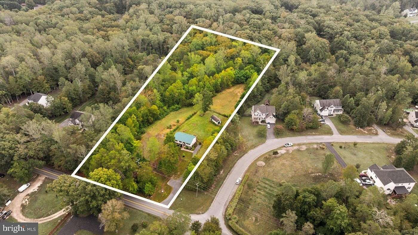 3 Acres of Residential Land with Home for Sale in Fredericksburg, Virginia