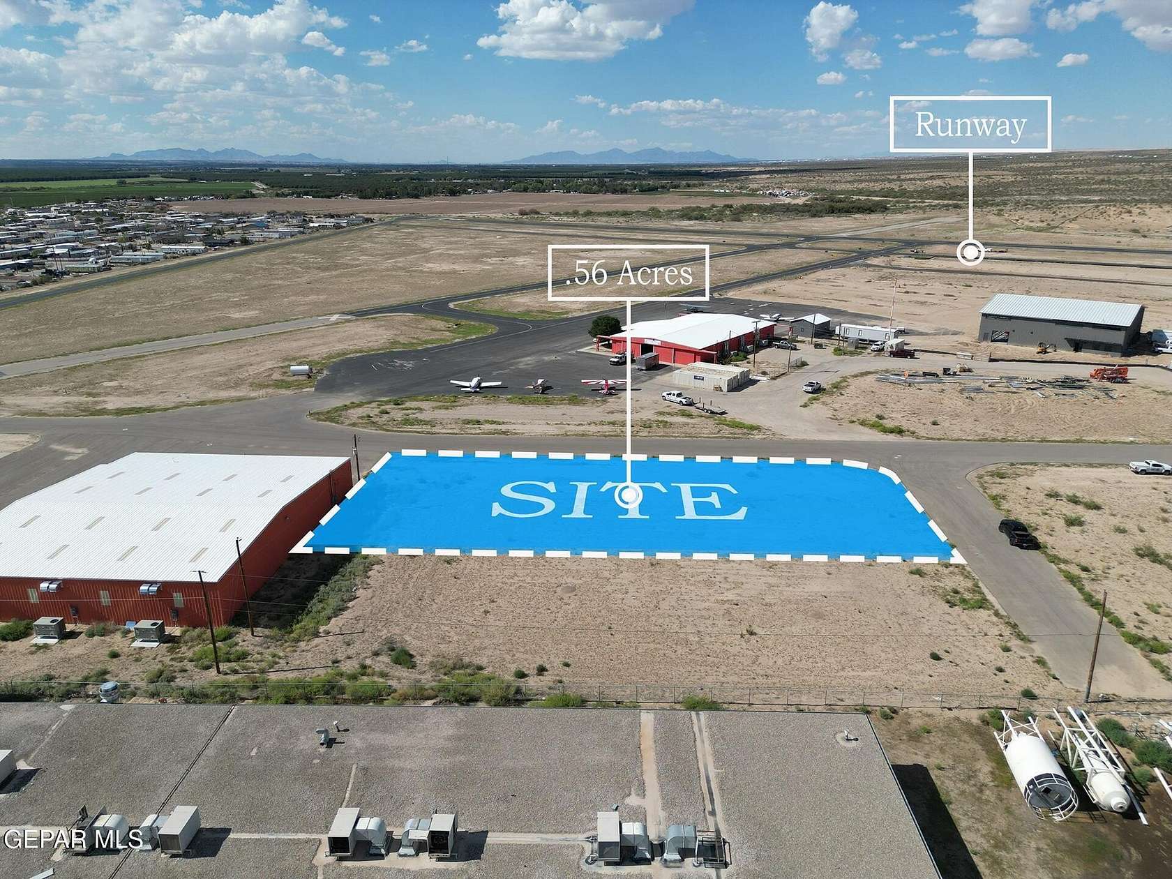 0.56 Acres of Commercial Land for Sale in Fabens, Texas