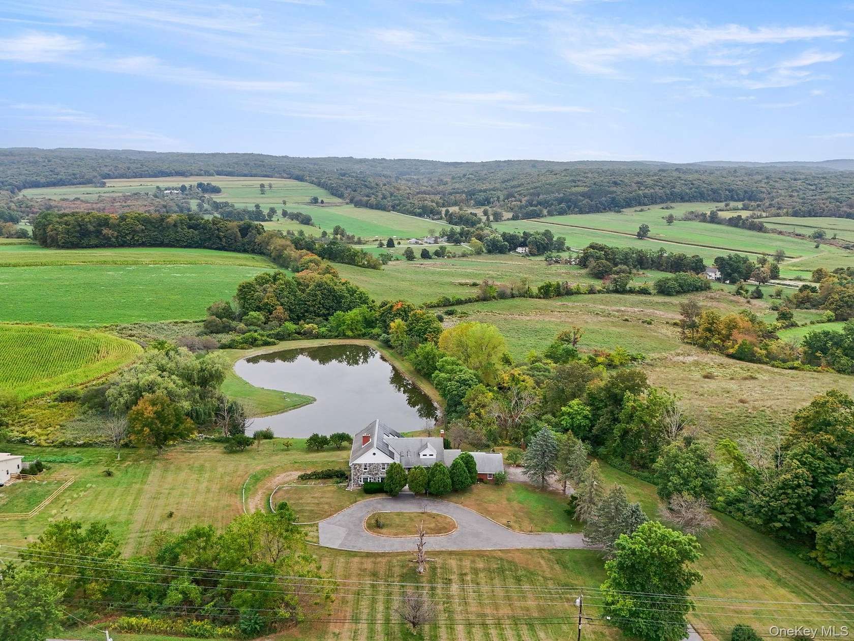 6.52 Acres of Land with Home for Sale in Millbrook, New York