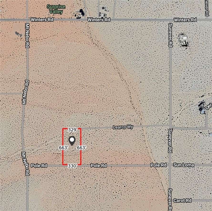 5 Acres of Residential Land for Sale in Joshua Tree, California