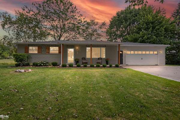 2.22 Acres of Residential Land with Home for Sale in Casco, Michigan