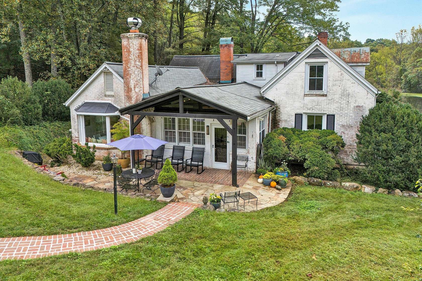 6.6 Acres of Land with Home for Sale in Salem, Virginia