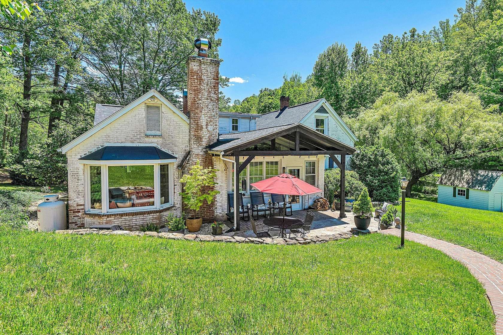 6.6 Acres of Land with Home for Sale in Salem, Virginia