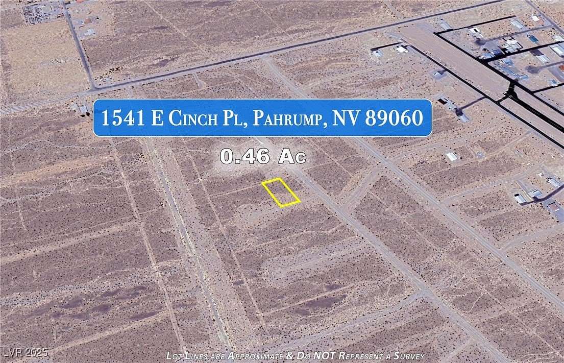 0.46 Acres of Residential Land for Sale in Pahrump, Nevada
