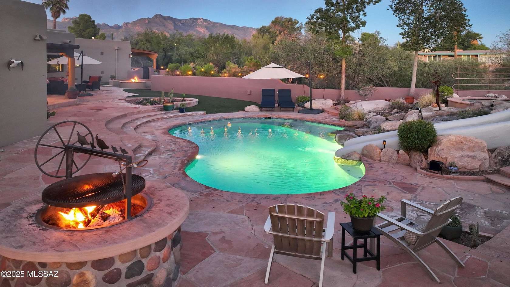 2.22 Acres of Residential Land with Home for Sale in Tucson, Arizona