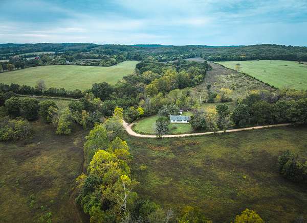 39.7 Acres of Land with Home for Sale in Crocker, Missouri