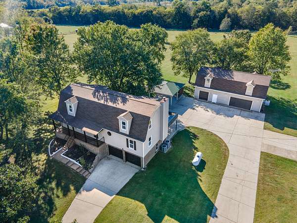 5.24 Acres of Residential Land with Home for Sale in Lewisburg, Tennessee