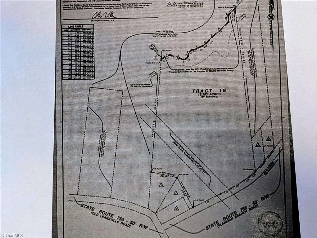 18.3 Acres of Land for Sale in Ridgeway, Virginia