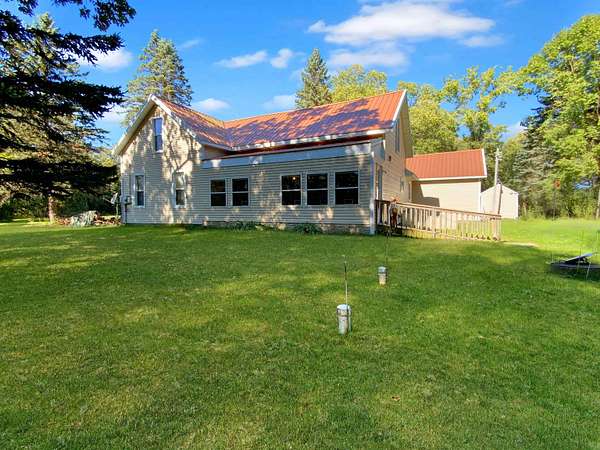 10 Acres of Residential Land with Home for Sale in Plainfield, Wisconsin