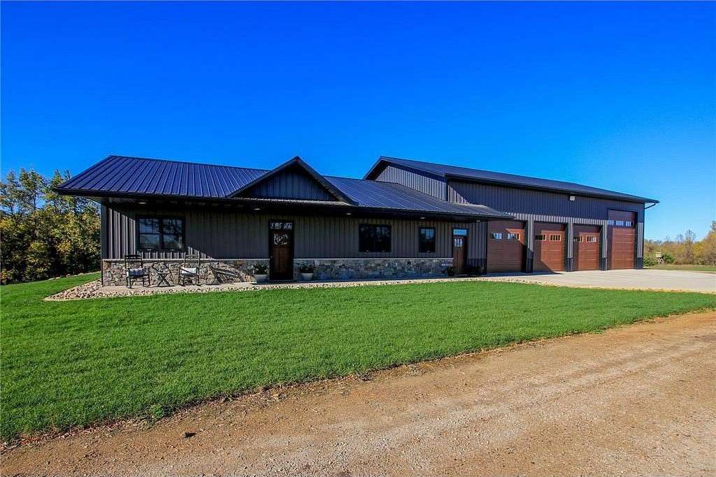 9.2 Acres of Residential Land with Home for Sale in Hutchinson, Minnesota