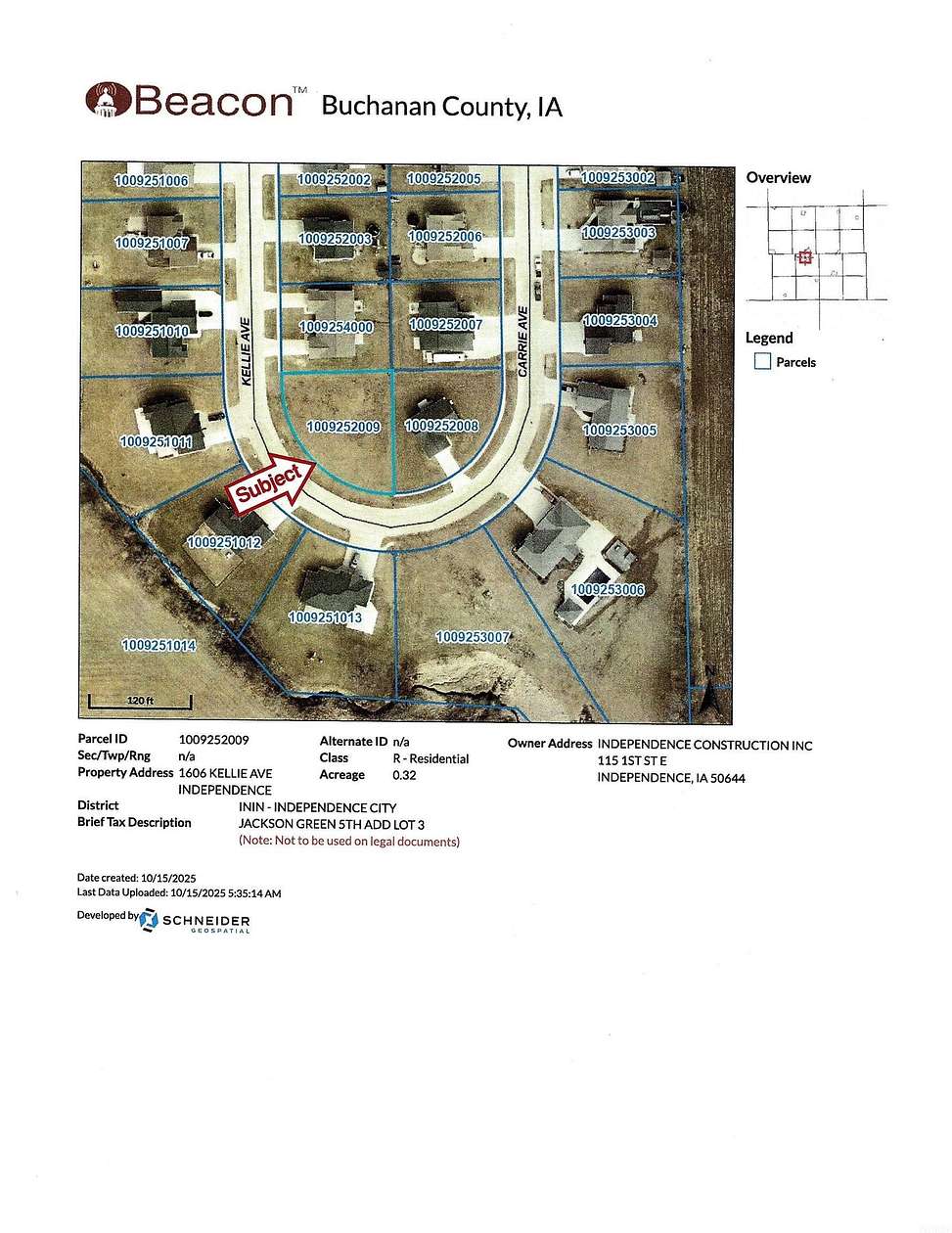 0.32 Acres of Residential Land for Sale in Independence, Iowa