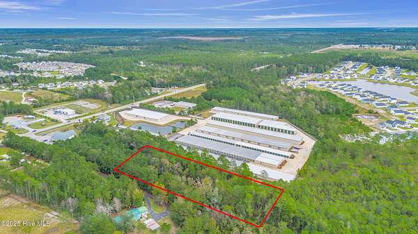 3 Acres of Mixed-Use Land for Sale in Bolivia, North Carolina