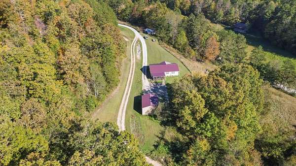 24.4 Acres of Land with Home for Sale in Tyner, Kentucky