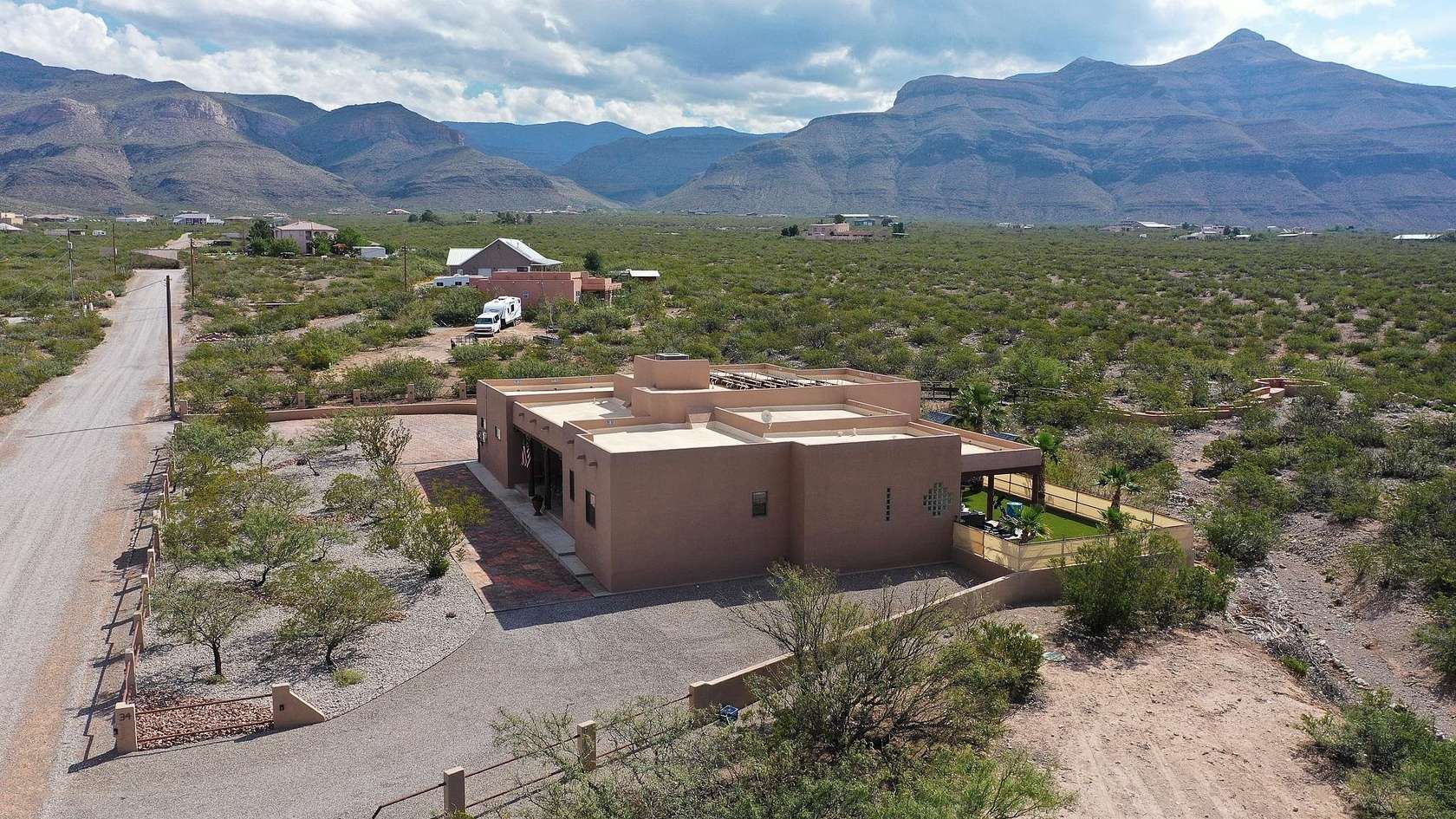 2 Acres of Residential Land with Home for Sale in Alamogordo, New Mexico