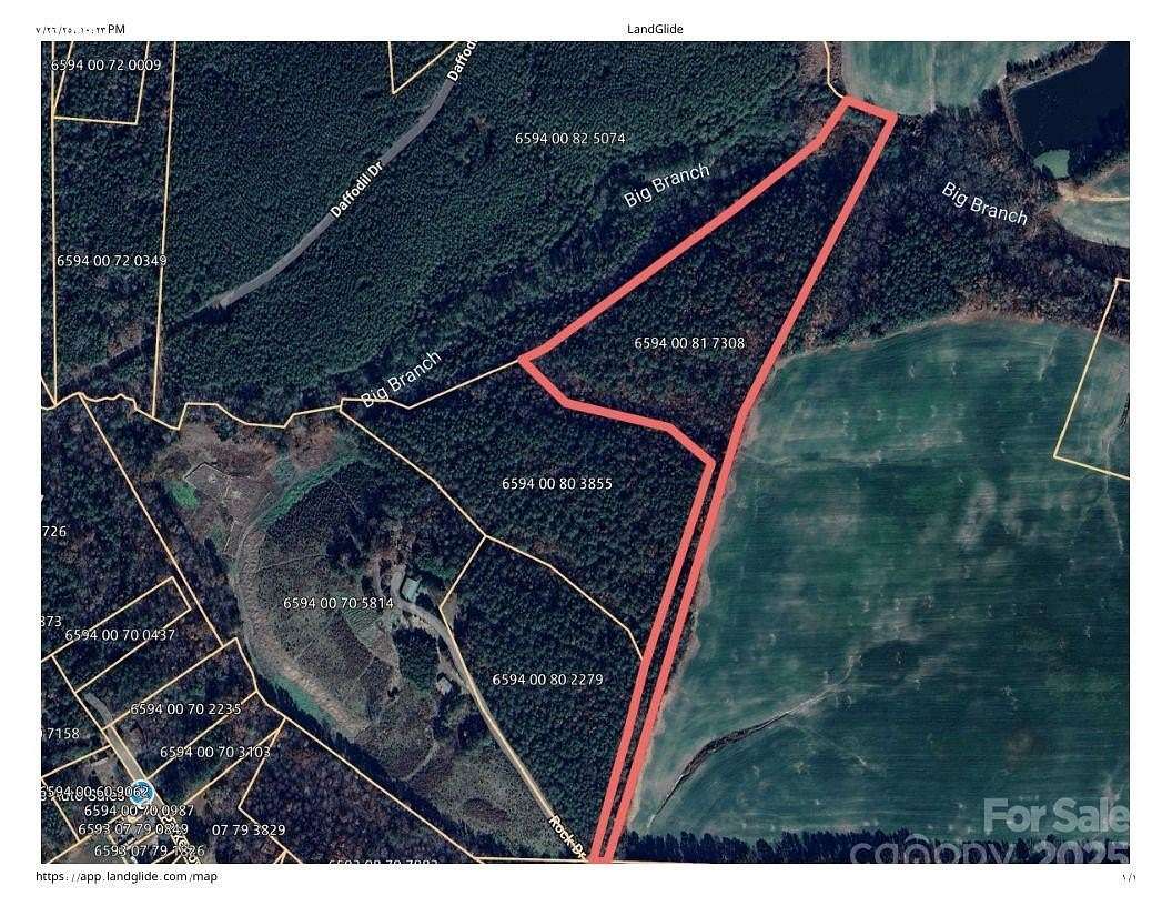 8.3 Acres of Residential Land for Sale in Mount Gilead, North Carolina