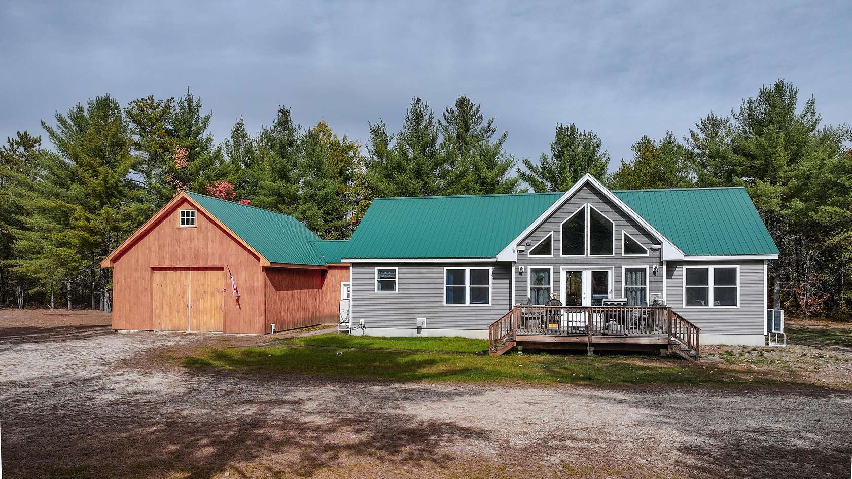 4 Acres of Land with Home for Sale in Brownfield, Maine
