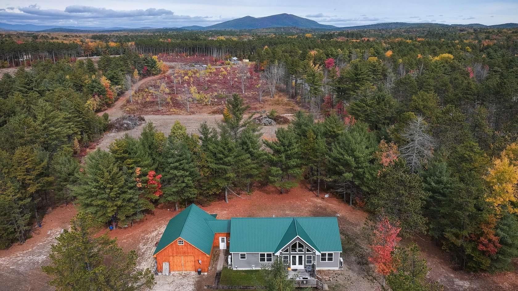 4 Acres of Residential Land with Home for Sale in Brownfield, Maine
