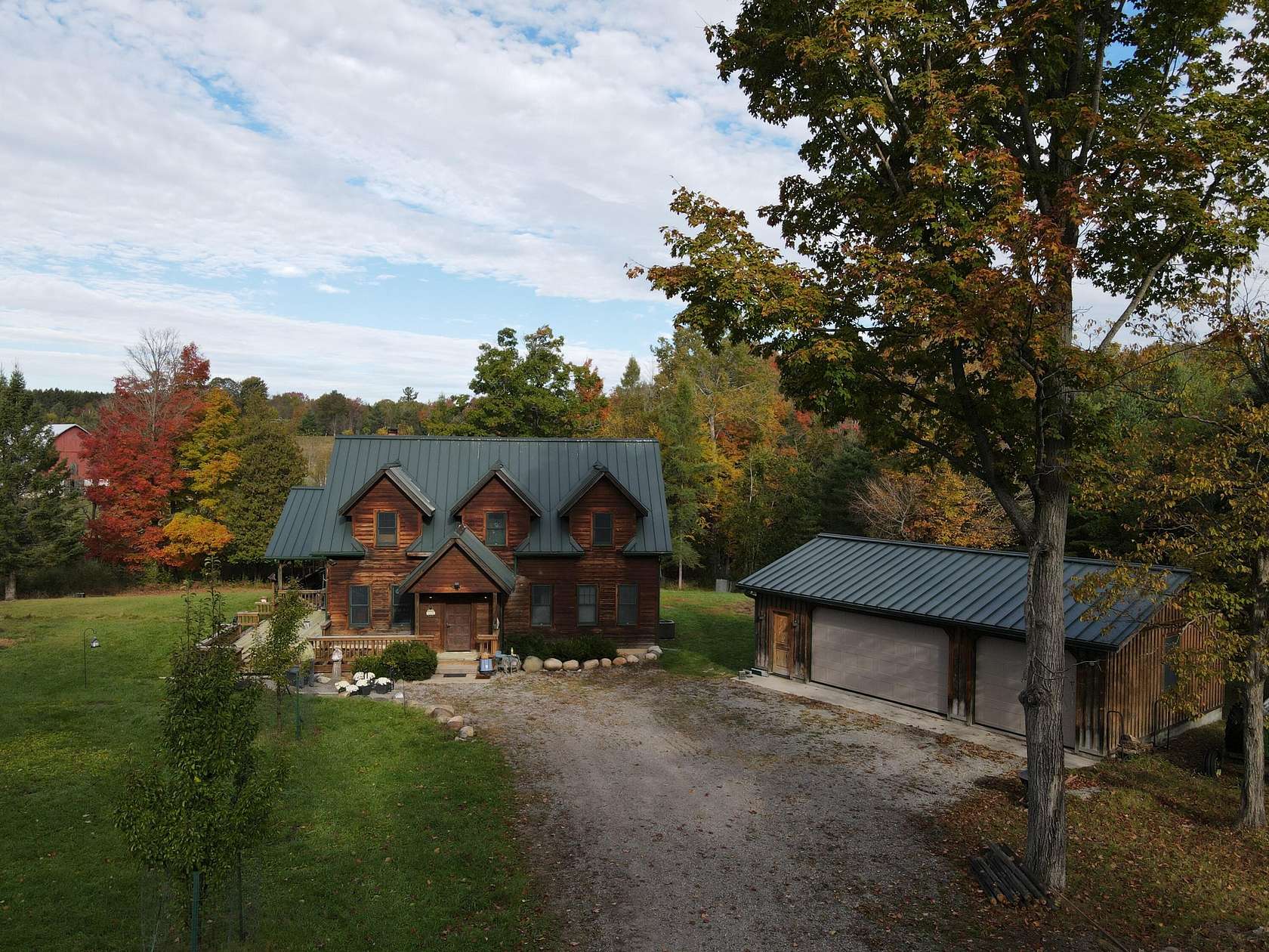 20 Acres of Recreational Land with Home for Sale in Barton City, Michigan