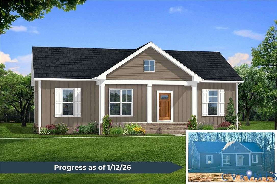 2.46 Acres of Residential Land with Home for Sale in Burkeville, Virginia