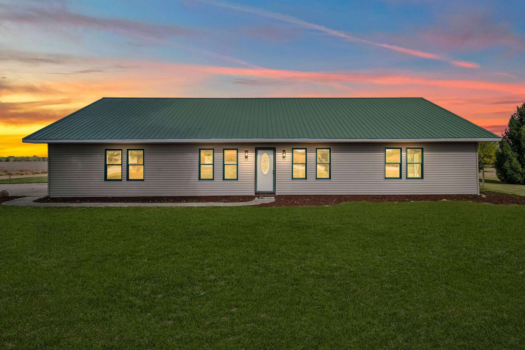 3.76 Acres of Residential Land with Home for Sale in Jonesville, Michigan