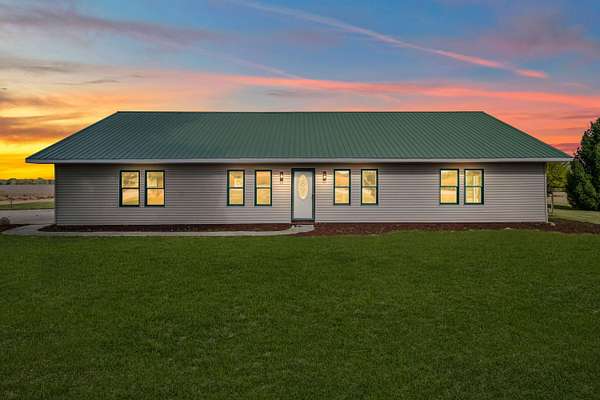 3.76 Acres of Residential Land with Home for Sale in Jonesville, Michigan