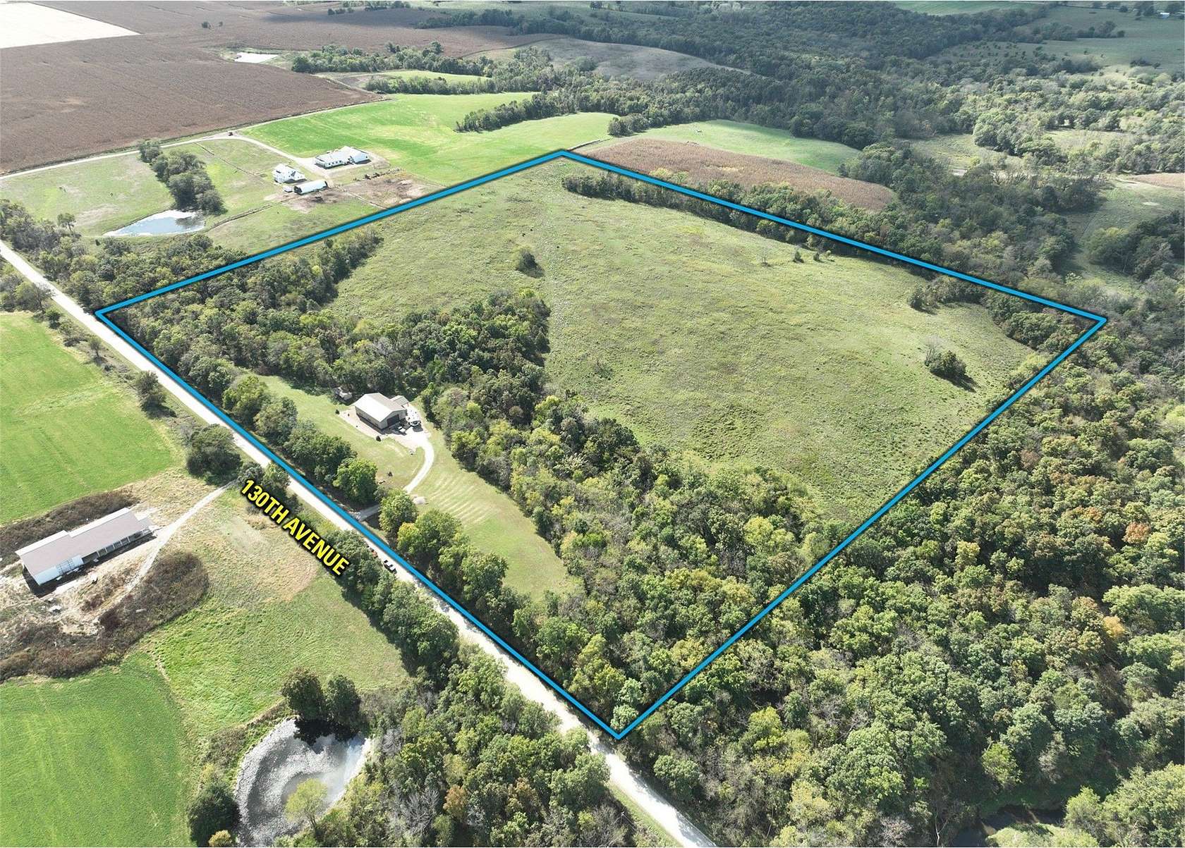 40 Acres of Recreational Land for Sale in Centerville, Iowa