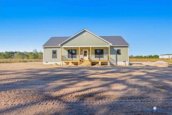 5 Acres of Residential Land with Home for Sale in Prince George, Virginia